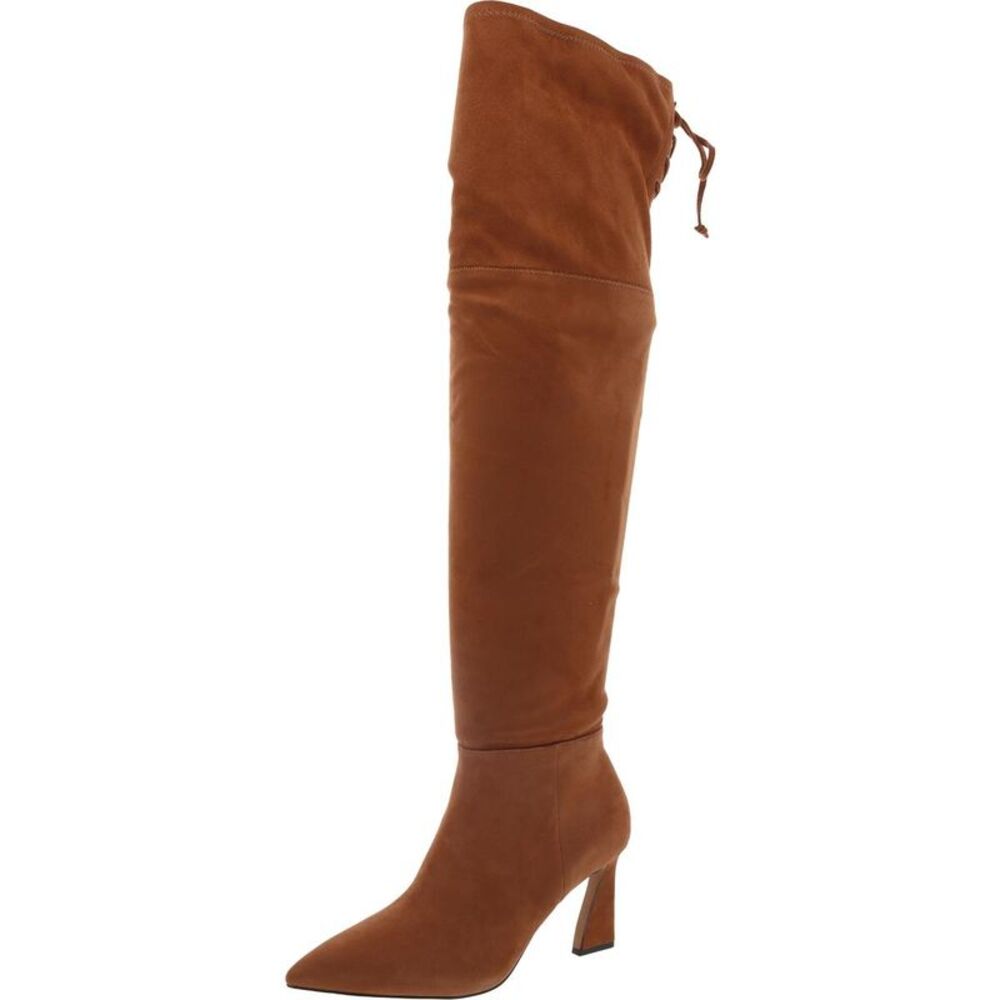 Vince Camuto Womens Taplana Tan Faux Suede Tall Over-The-Knee Boots Shoes NWT